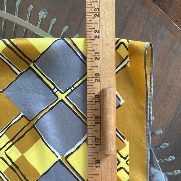 Vera Neumann vintage rectangular scarf 60s 70s - Picture 6 of 8